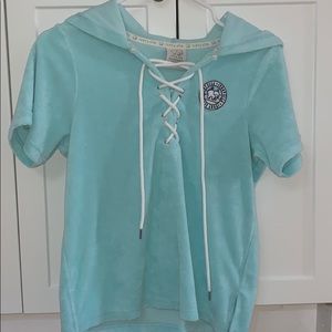 Ivory Ella terry cloth top